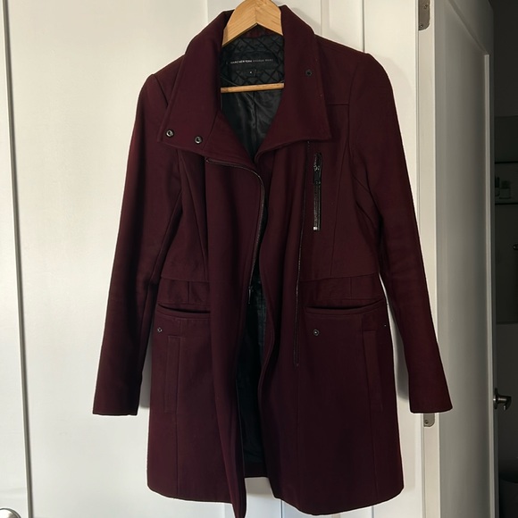 Marc New York Jackets & Blazers - Marc New York Andrew Marc burgundy coat